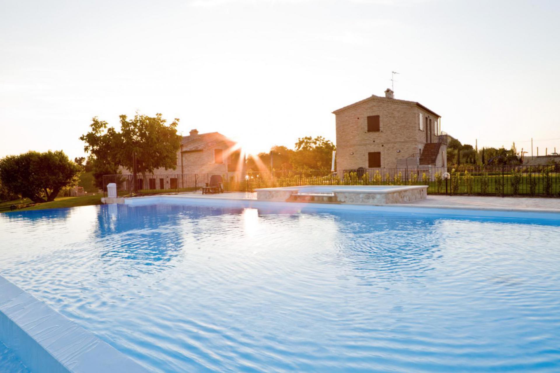 Quietly located, child-friendly agriturismo in the Marche