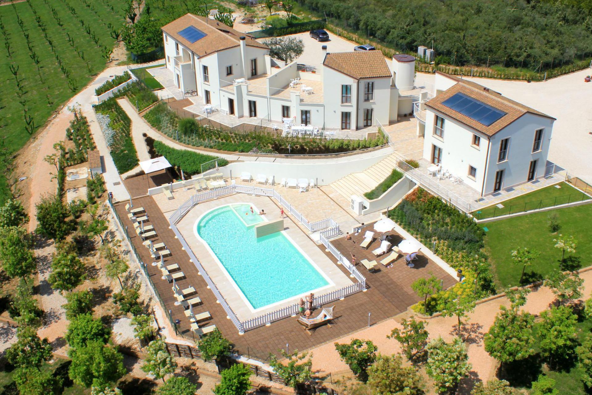 Agriturismo Marken, familienfreundlich mit Meerblick