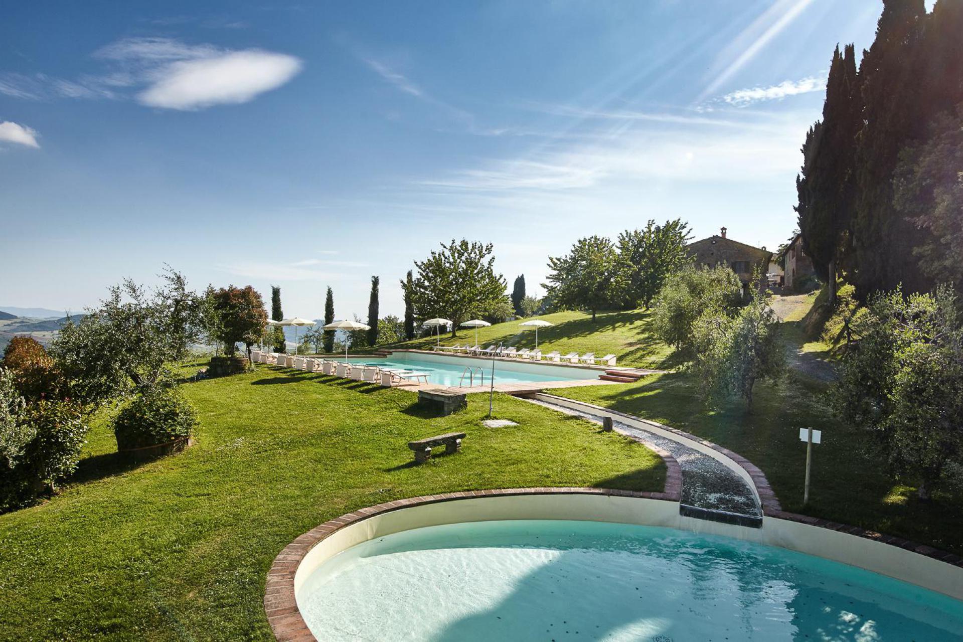 Characteristic agriturismo in the heart of Tuscany